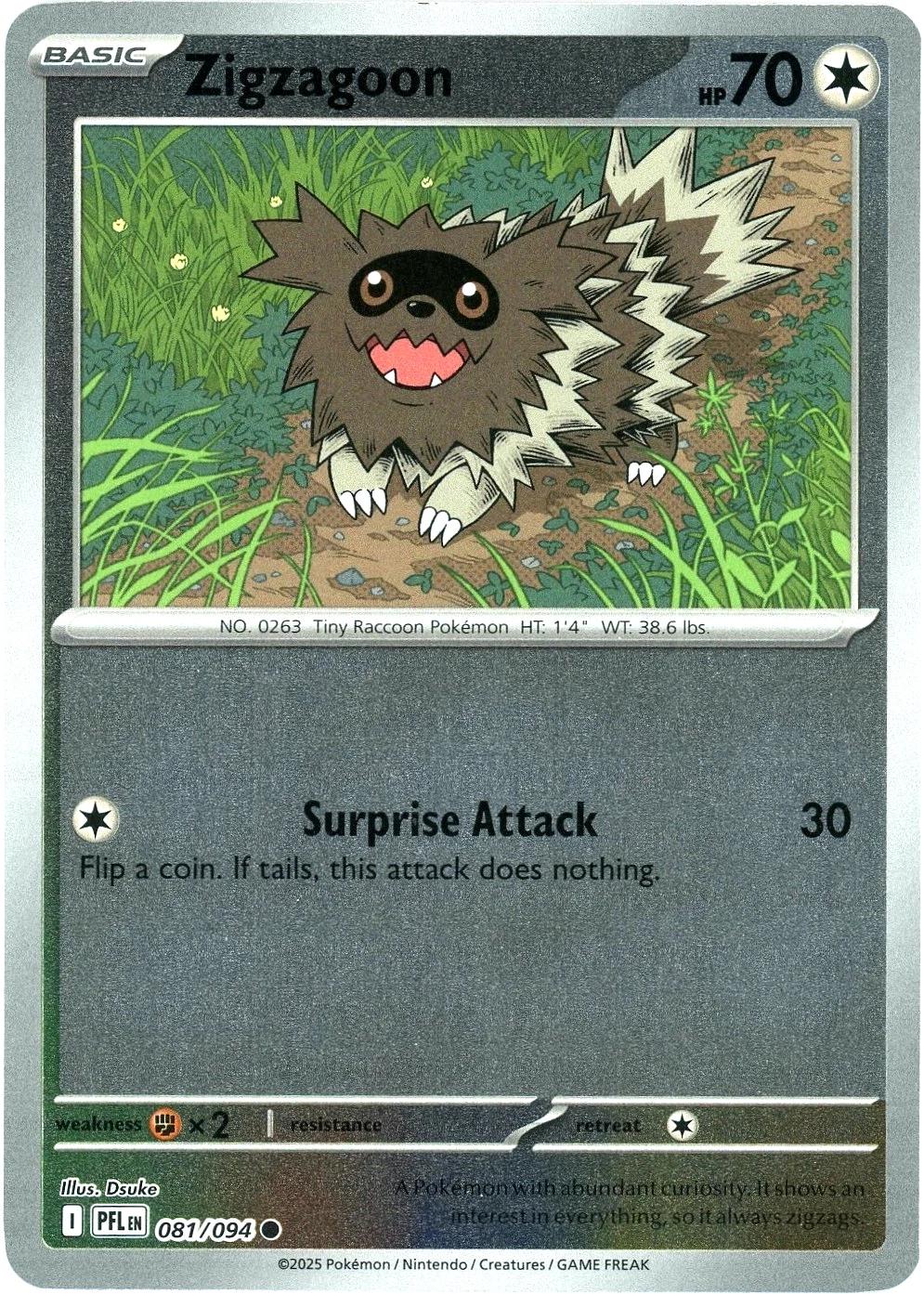 Zigzagoon [Reverse Holo]